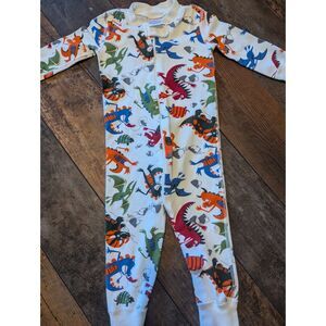 Hanna Andersson Baby Zip Sleeper Pajamas (Size 70 cm, 9-18 Months)